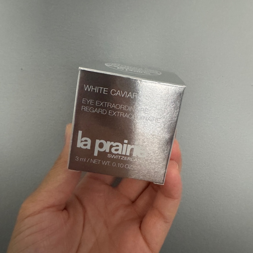 La Prairie White Caviar Eye Cream - Silver Packaging